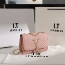 Luxury Brand Women's Crossbody Bag - Pink