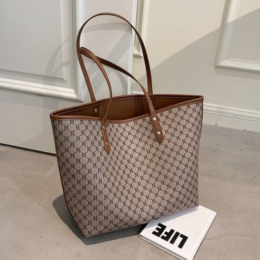 Women's Luxury Handbag - Coffee