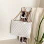Shoulder Bag, Fashion Plaid, Pu Leather Crossbody Bags For Women - White