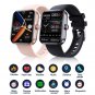 F57L Smart Watch with Heart Rate, Blood Pressure, Blood Oxygen, Blood Glucose, and Body Temperature