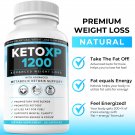 Keto XP 1200 Fat Burner Weight Loss Diet Pills Supplement for Men and Women 60 caps