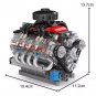 Mould King 10171 V8 Engine Motor Engineering Model Building Block Toy Kids Collection