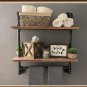 industrial Pipe shelf