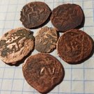 ancient islamic coins golden horde, Crimean Khanate 6 pcs