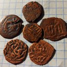 ancient islamic coins golden horde, Crimean Khanate 6 pcs