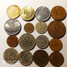 16 COINS the USSR\Russia, different years(9)