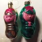 Rare Vintage Russian USSR Christmas New Year Ornament Glass Decoration the Red Army soldier