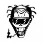Skull Vinyl Auto Car Truck Window Decal Sticker #sku-003