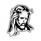 Jesus Portrait Window Decal Sticker #jesus001