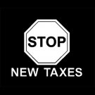 6" Anti Stop New Taxes Vinyl Decal Window Sticker