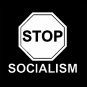 6" Anti Stop Socialism Vinyl Decal Window Sticker
