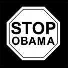 6" Anti Stop Obama Vinyl Decal Window Sticker 2