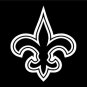 6" New Orleans Saints Flur De Lis Vinyl Decal Window Sticker for Who Dat Fans S-02