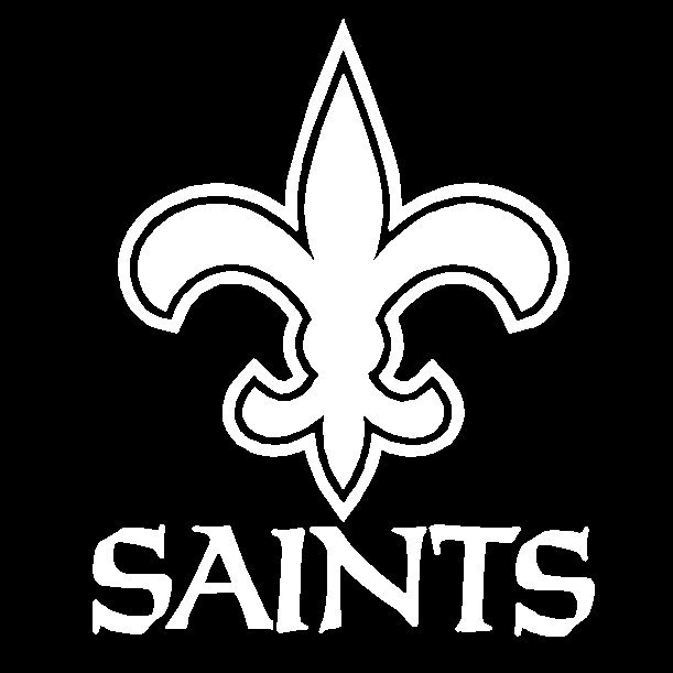 Saints Logo / Fleur De Lis Decal Perfect for Car Window 