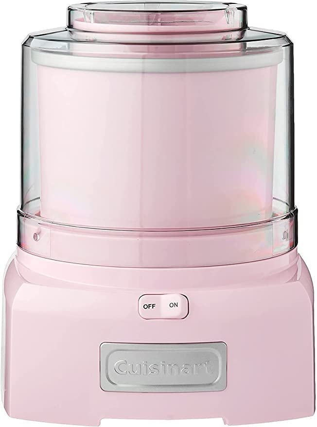 Cuisinart Automatic Frozen Yogurt & Ice Cream Maker Pink Ice21Pk