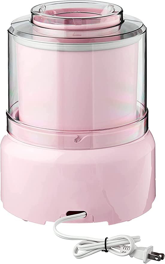 Cuisinart Automatic Frozen Yogurt & Ice Cream Maker Pink Ice21Pk