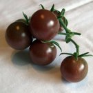 Sweet & Juicy Black Cherry Tomato With Blackish-Purple Skin - 25 Seeds