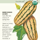 Seed Squash Winter Delicata Organic Botanical Interests