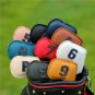 Golf Club Iron 3-9-PAS Head Cover Rainbow Multi Color Style