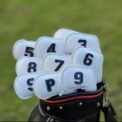 Golf Club Iron 3-9-PAS Head Cover White Color Style