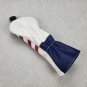 Golf Club Driver Fairway Wood Hybrid Head Cover USA Star Flag Style