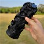 Golf Club Driver Fairway Wood Hybrid Head Cover Black Fairy Rose Style