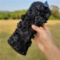 Golf Club Driver Fairway Wood Hybrid Head Cover Black Fairy Rose Style