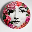 Colorful Nordic Fornasetti Wall Hanging Plates Home Art Nouveau Decoration Dishes Style