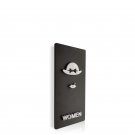Bathroom Toilet Door Sign Creative Wall Stickers Wc Indication Signage Acrylic Plates Men Women