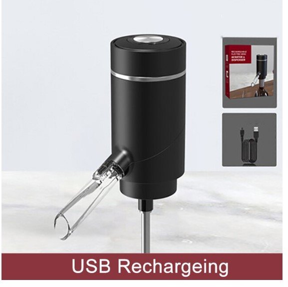 USB Charging Electric Wine aerator Dispenser Decanter