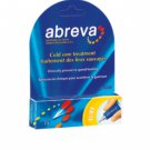 ABREVA CREAM TUBE, ONLY FDA APPROVED TREATMENT FOR COLD SORE/FEVER BLISTER, 2 GRAMS Usually 3 days