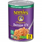 Annie'S Organic Bernie O'S, Tomato & Cheese Sauce, 15 Oz (Pack of 12)