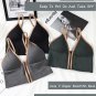 Women's Bra New Front Zipper Bras Sports Tops Gym Women Fitness