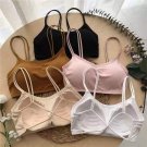 Bralette Women's  Beautiful Back Underwear Solid Color Seamless Crossover