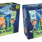Rice Krispies Glow in the dark Pouch -Original Halloween Mini Squares 60 x2 Boxes