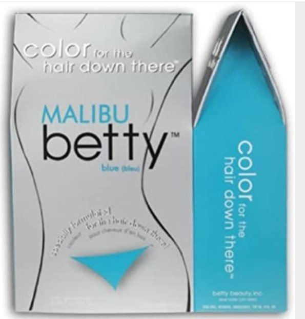 Color for the Hair Down There Kit( pubis Hair) For TRUE Blonde Black
