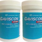 Gaviscon Advance Chewable 60 Tablets Peppermint 2 pack