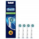 Oral-B Cross Action Electric Toothbrush Replacement Brush Heads Refill, 4Count