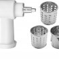 Vegetable Slicer/Shredder/Cheese Grater for KitchenAid Stand Mixer Attachment