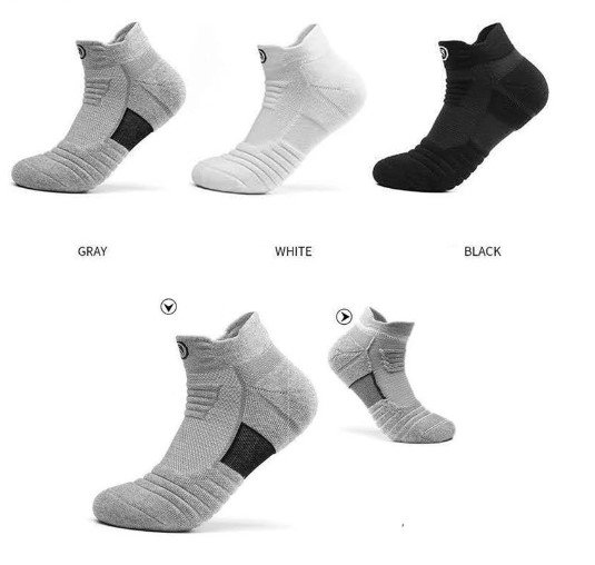 3 pairs Men Cycling -  Outdoor- Basketball Socks Protect Feet and other sports