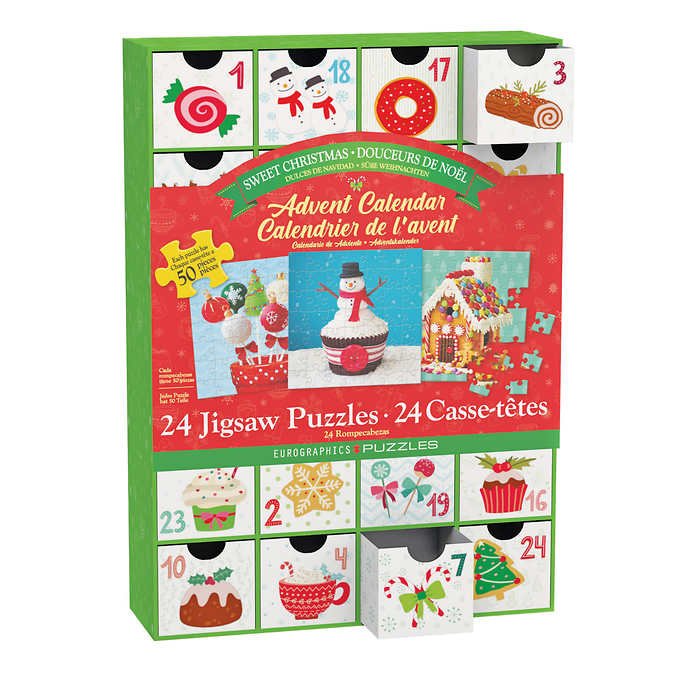 Eurographics Advent Calendar Puzzle Printable Word Searches