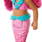 Collectible -Mattel - Barbie Dreamtopia: Chelsea Mermaid Doll with Pink Hair