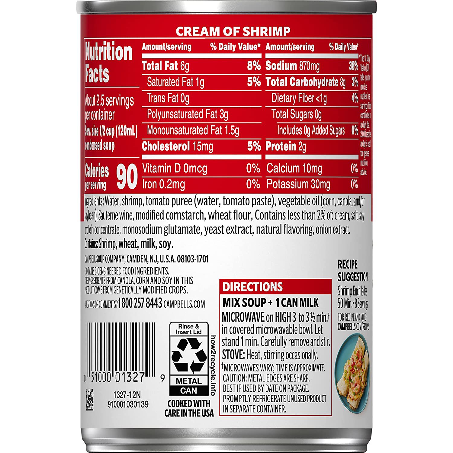 Campbell's Cream of Shrimp Soup Same-Day Delivery or Pickup | Publix