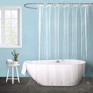 Eurcross Clear Shower Curtain Liner 72X78 Inches Long with 5 Magnets, Heavy Duty
