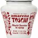 Amarena Toschi Italian Black Cherries in Syrup 17.9 Oz.