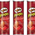 Chip Maniac-  Fresh New Sealed KETCHUP Pringles 156g x 3 cans CANADIAN- From Canada