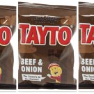 Chip Maniac- Tayto Beef & Onion - Potato chips -32.5g 5 count -From Europe