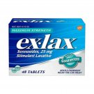 Ex-Lax Maximum Strength Sennosides 25 mg Stimulant Laxative Tablets 48 count