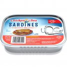 Chicken of the Sea Sardines, Louisiana Hot sauce, 3.75 oz (Pack of 18)