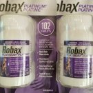 3X ROBAX Platinum Muscle and Back Pain Relief 102 Caplets Canada product